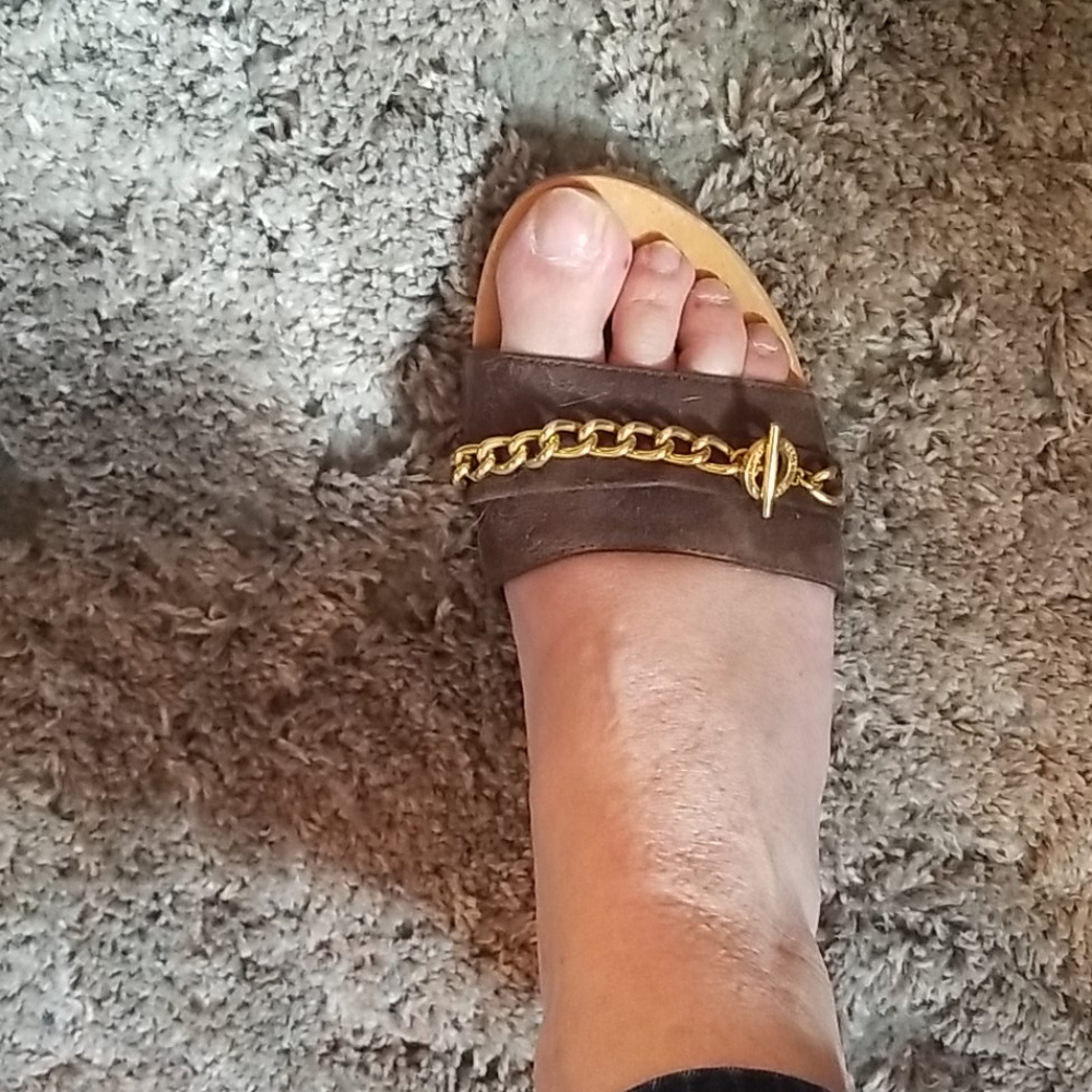 Ralph Lauren brown sandals